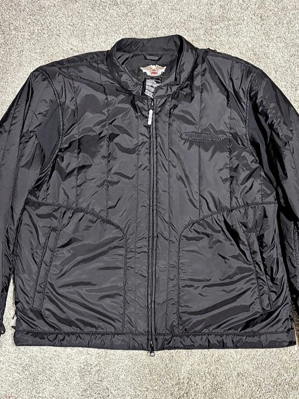 Harley-Davidson Lightweight Black Jacket Size 2XL